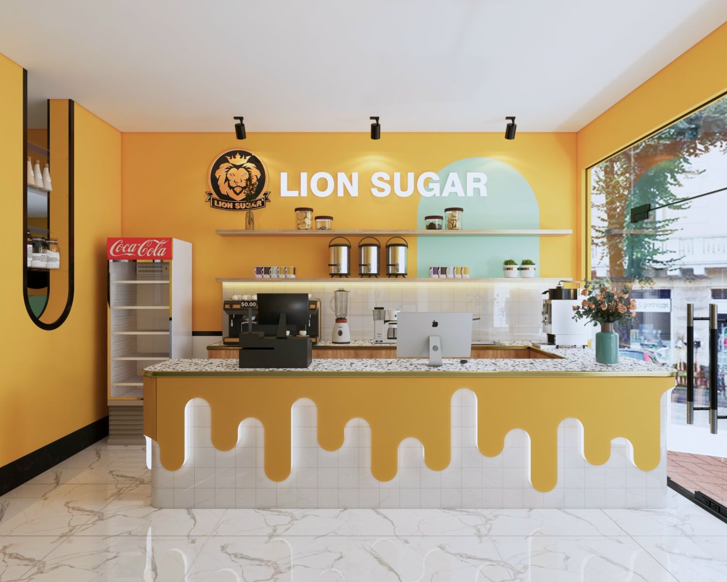 Lion Sugar - Trà sữa xe đẩy
