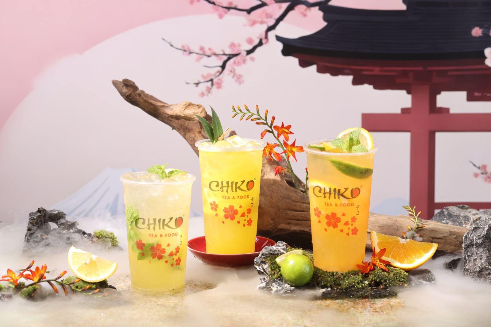 chiko tea and food