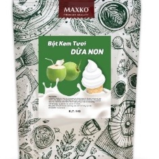 Bột kem vị dừa