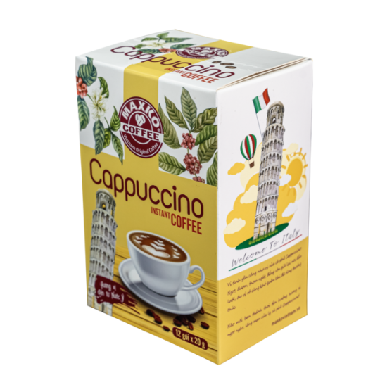 Cà phê Cappuccino 12 gói x 20gr