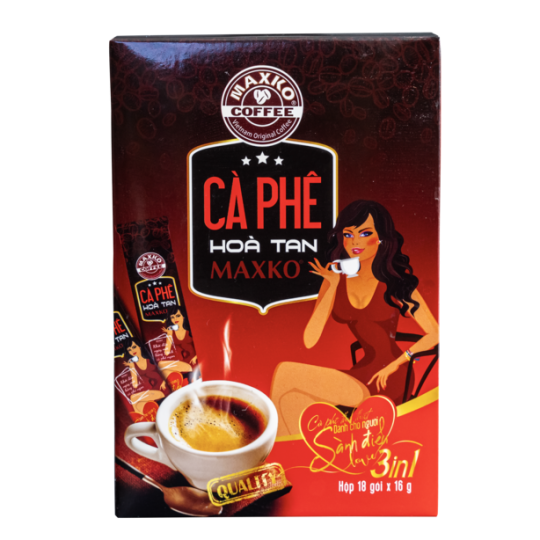Cà phê 3 in 1 18 gói x 16gr