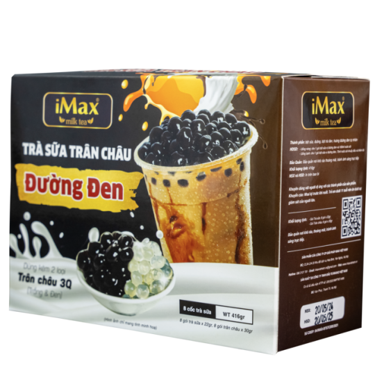 Đường đen 8 gói x 22gr