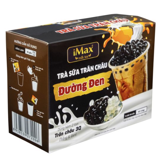 Đường đen 8 gói x 22gr